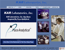 Tablet Screenshot of karlabs.com